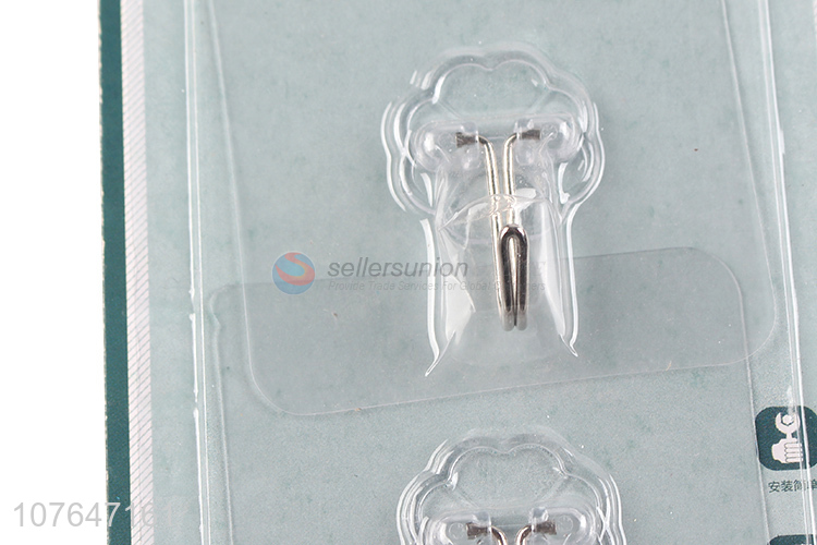 Unique Design Transparent Sticky Hook Household Adhesive Hook