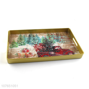 Best Quality Rectangle Acrylic Tray Fashion Food Tray