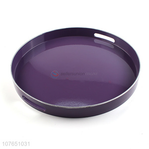 Modern Style Round Tray Multipurpose Acrylic Tray