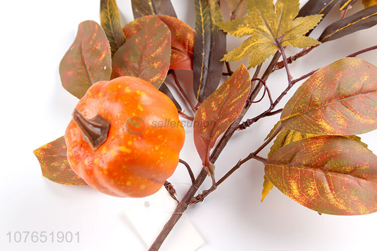 Affordable autumn cut leaves decorative flowers branches decoration