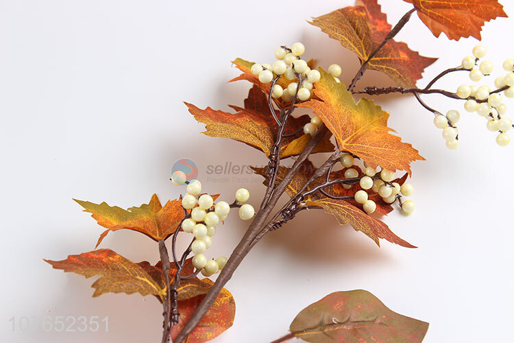 Affordable maple leaf decoration flower autumn long branch decoration