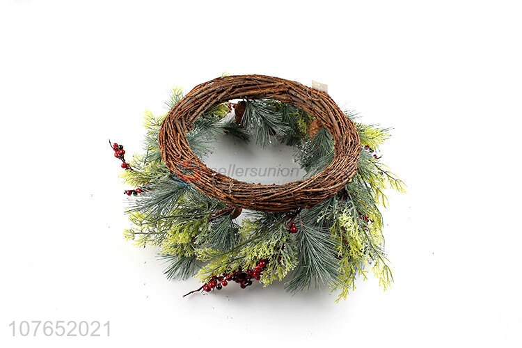 Good quality wall decoration Christmas day wreath