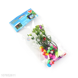 Wholesale Plastic Artificial Aquatic Plants Popular <em>Aquarium</em> Decorations