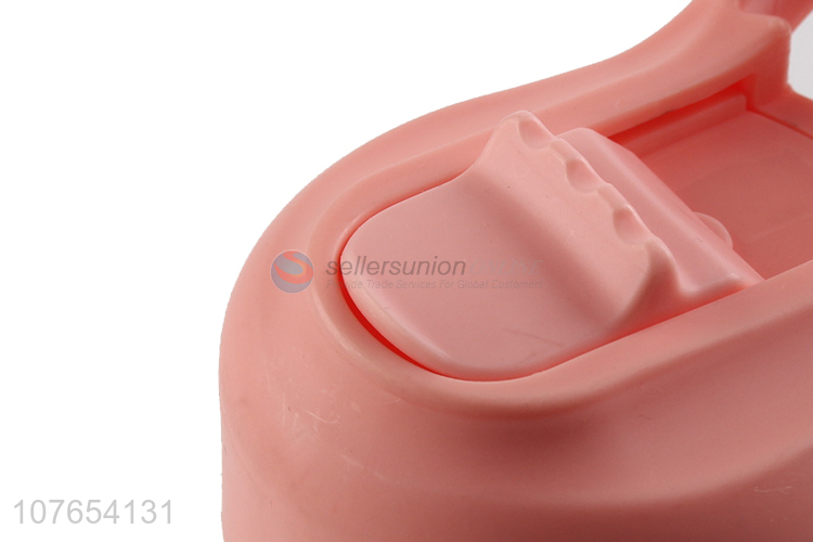 Hot selling fashionable printing drinking bottle water bottle with straw