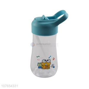 Hot products children drinking bottle kids water bottle with straw