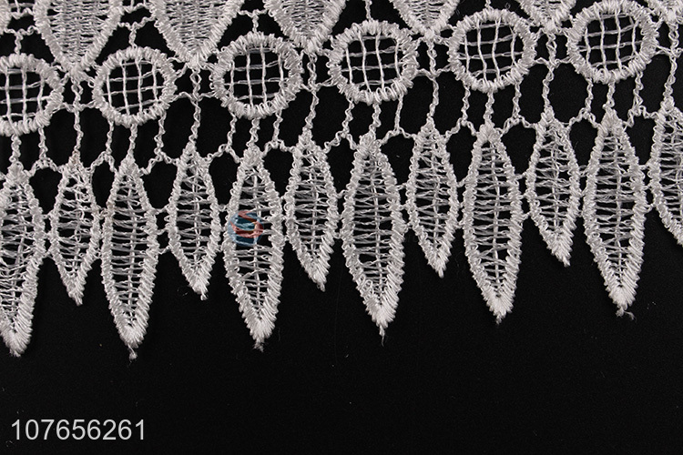 Hot products embroidery design flowers pattern lace trim ribbon