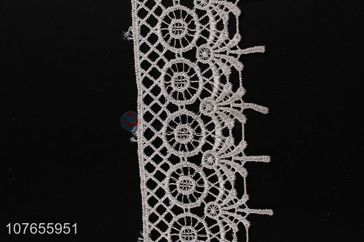 High quality polyester border ribbon and lace trim with low price 