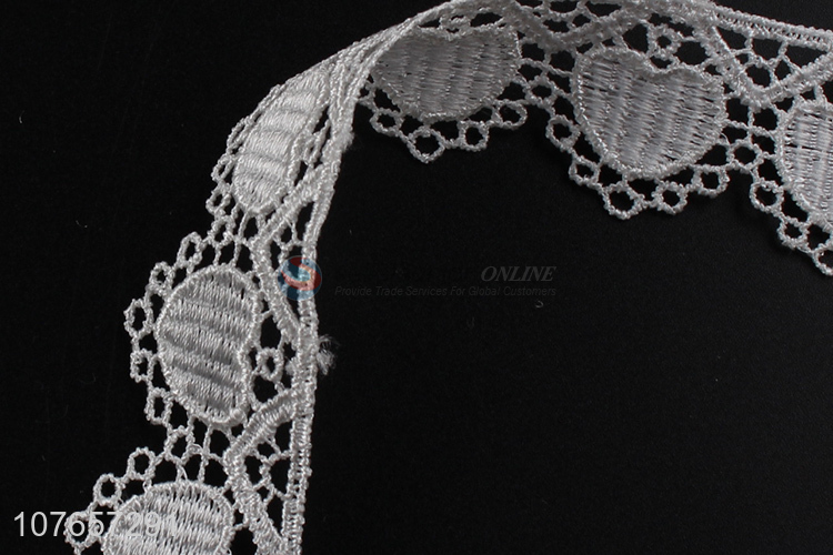 New arrival embroidered lace trim with high quality 