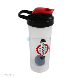 Portable sports bottle shaker cup protein powder special bottle