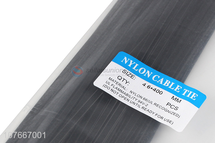 Best price black top quality nylon cable tie