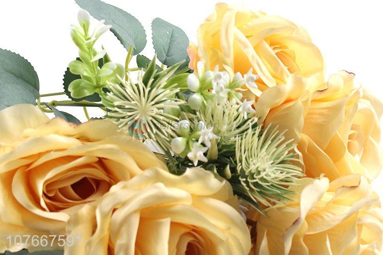 Wholesale simulation roses home celebration bouquet 11combination roses