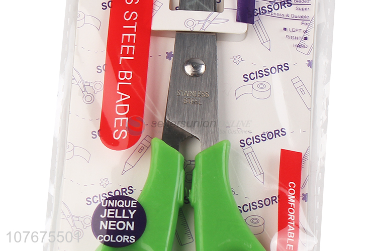 Good sale blunt head office scissors safe kids scissors