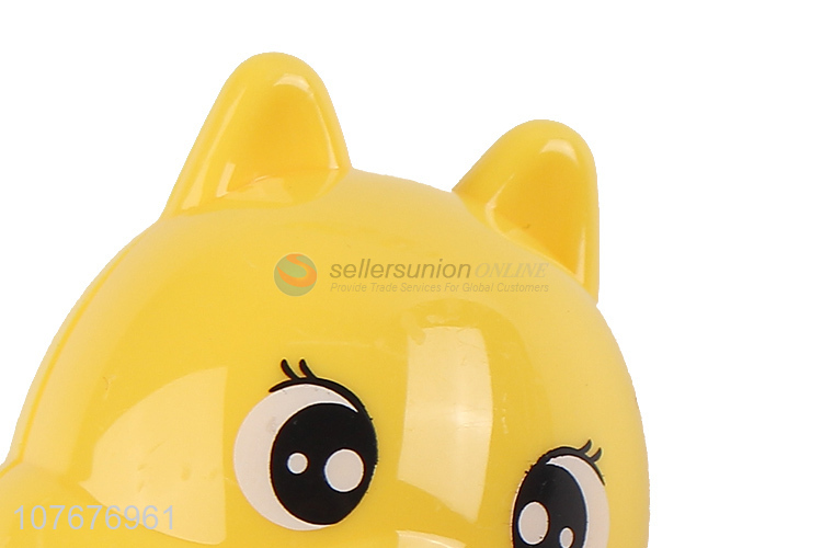 Factory price school stationery dog shape plastic pencil sharpener