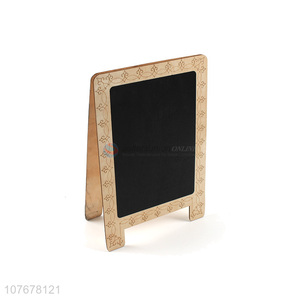 Hot sale retro wooden creative double blackboard cafe message board