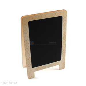 Wooden double-sided blackboard handwritten publicity board vertical billboard 