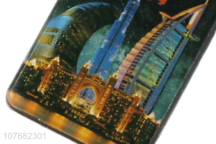 Most popular Dubai souvenir key chain acrylic keyring