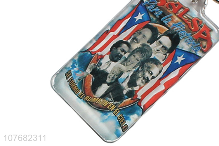 Low price photo key chain acrylic keychain key ring