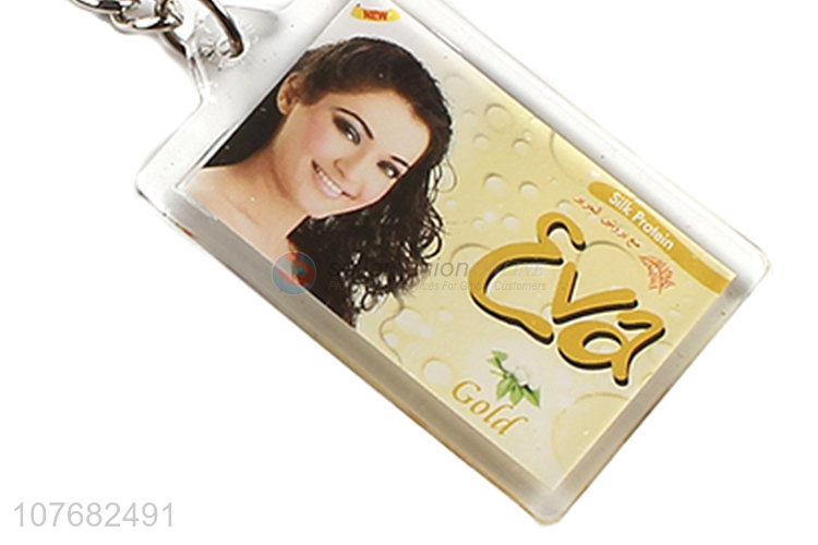 Promotional Thailand souvenir key chain acrylic keychain