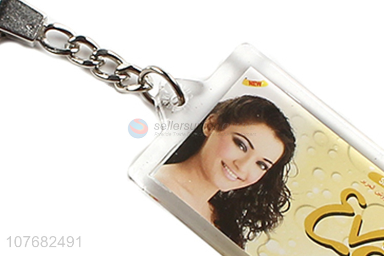 Promotional Thailand souvenir key chain acrylic keychain