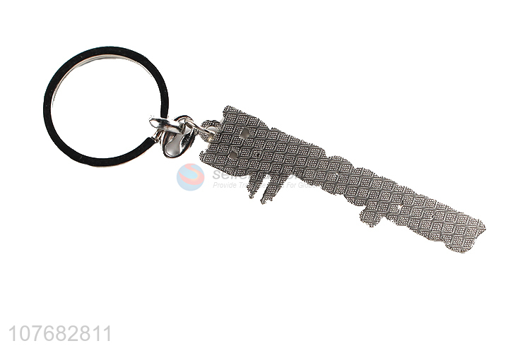 Factory direct sale glitter key chain metal keychain key ring