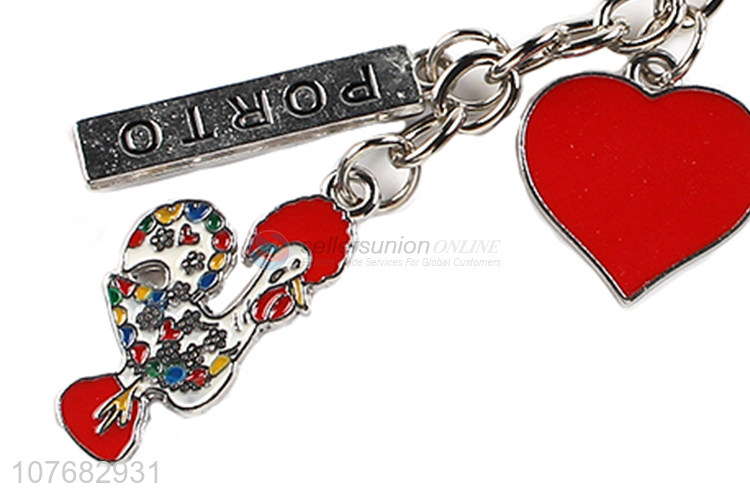 New arrival pendant key chain metal keychain key ring