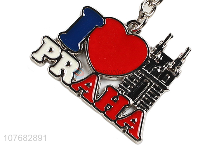New design fashion key chain metal keychain key ring