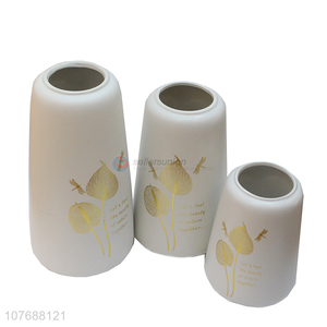 New ceramic decoration home soft decoration ceramic vase