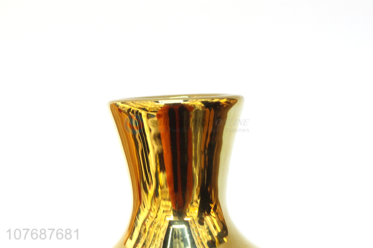 New style imitation marble pattern home decoration ceramic vase