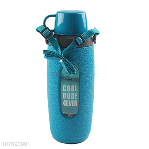 Good quality 1260ml water bottle portable drinking bottle with strap