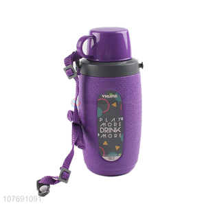 Professional supply 860ml water bottle sport cup with strap