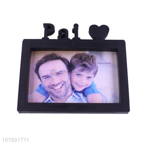 Modern Home Decoration Plastic Photo Frame With Holder