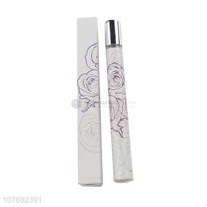 Simple rose fragrance spray glass bottle perfume