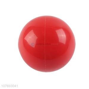 Wholesale red toy ball elastic simulation inflatable toy ball for child