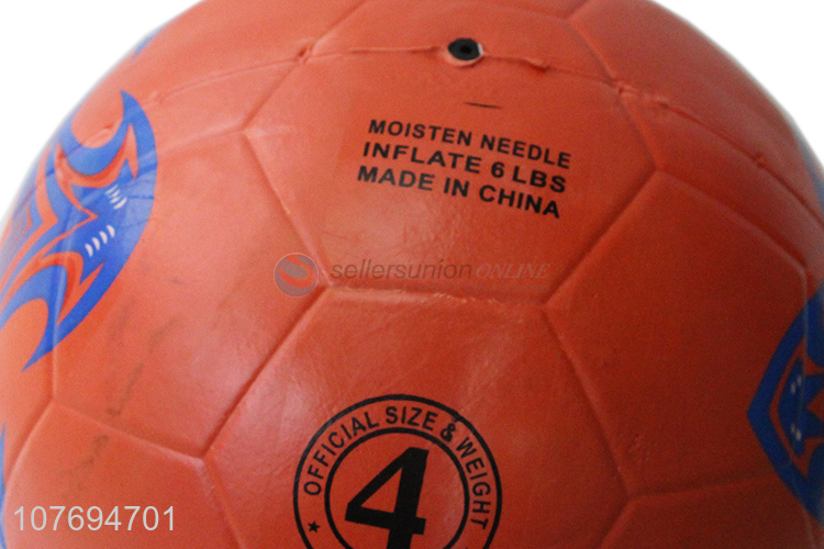 Top quality low price rubber football soccer ball for sports