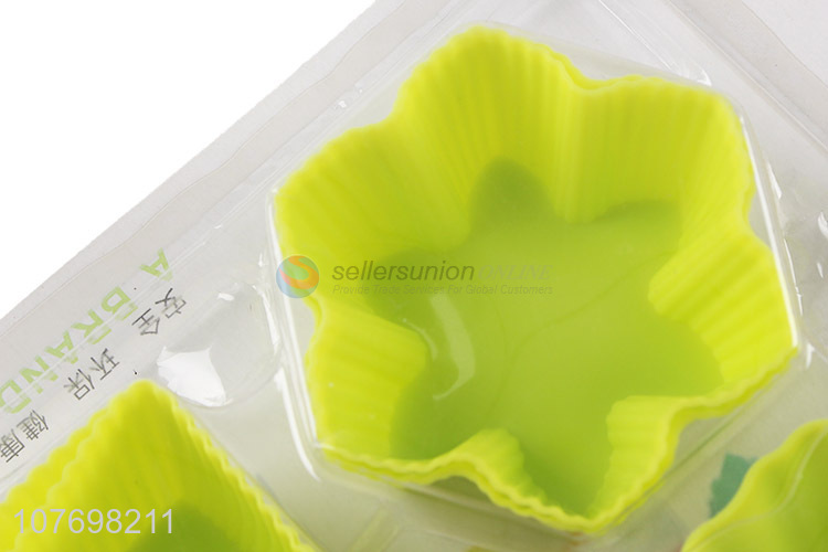 Hot Sale 8 Pieces Silicone Cake Mold Cupcake Mould Set