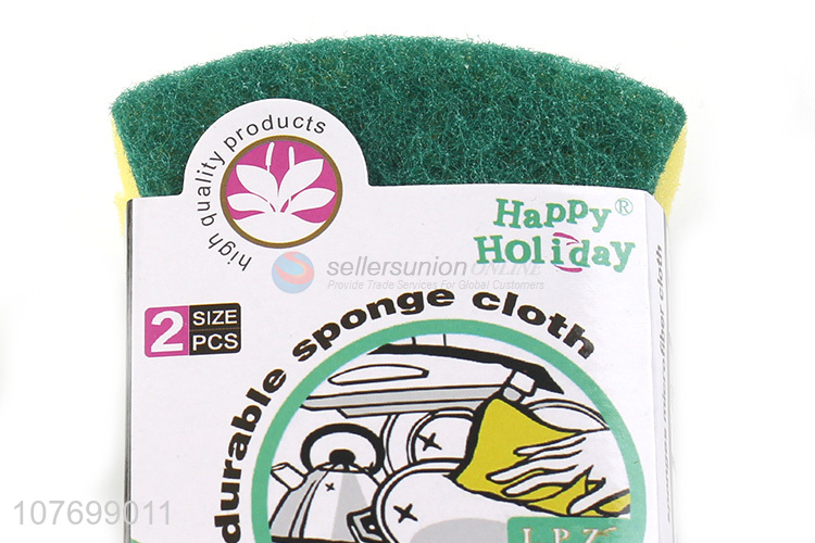 Good quality kitchen pot cleaning sponge scouring sponge pad