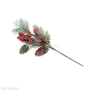 Promotional decorative artificial pine needle Christmas spicks and sprays