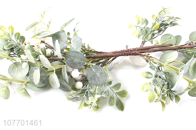 Hot product holiday onament Christmas vine with white berries