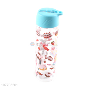 Hot sale cartoon water cup can carry water bottle