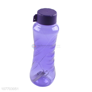 Unique design portable water bottle thickened plastic water cup