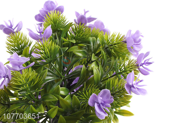 High-quality shop decoration desktop ornaments plastic artificial flowers