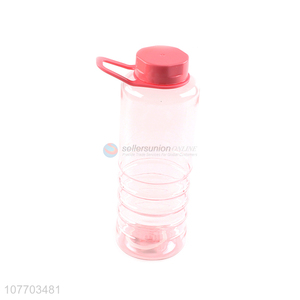 Factory direct sale pink travel portable water cup portable plastic water bottle