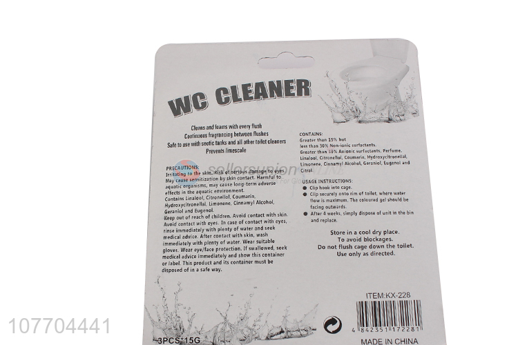 Top quality daily use toilet bowl cleaner for air fresh