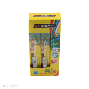 Popular product soft kids toothbrush for teeth cleaning