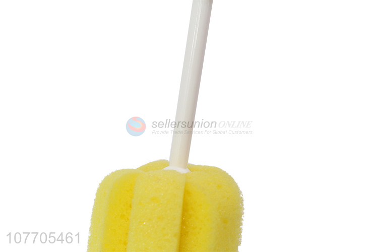 China manufacturer baby milk bottle cleaner water bottle sponge brush