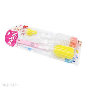 Good sale kids water bottle brush baby nipple sponge brush