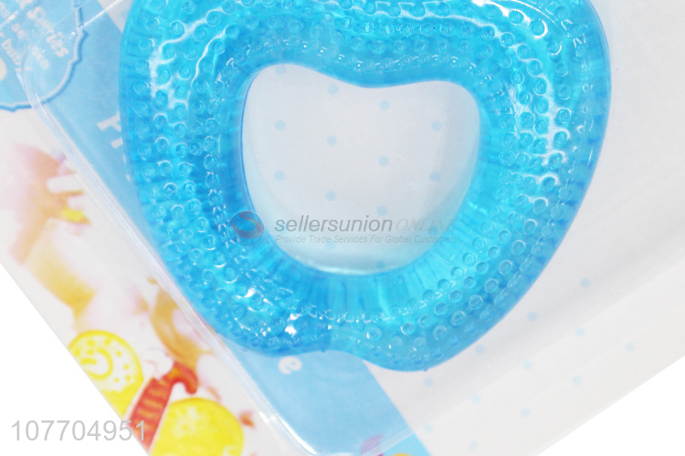 Factory price apple shape baby teether food grade baby teething toy