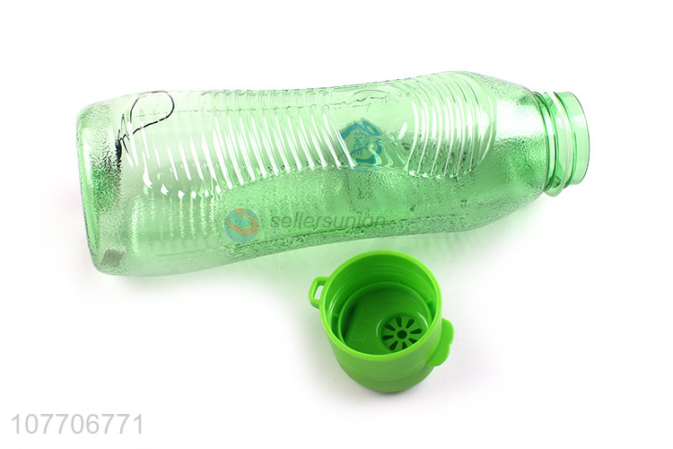 Household go out explosion-proof portable leak-proof cup plastic water bottle