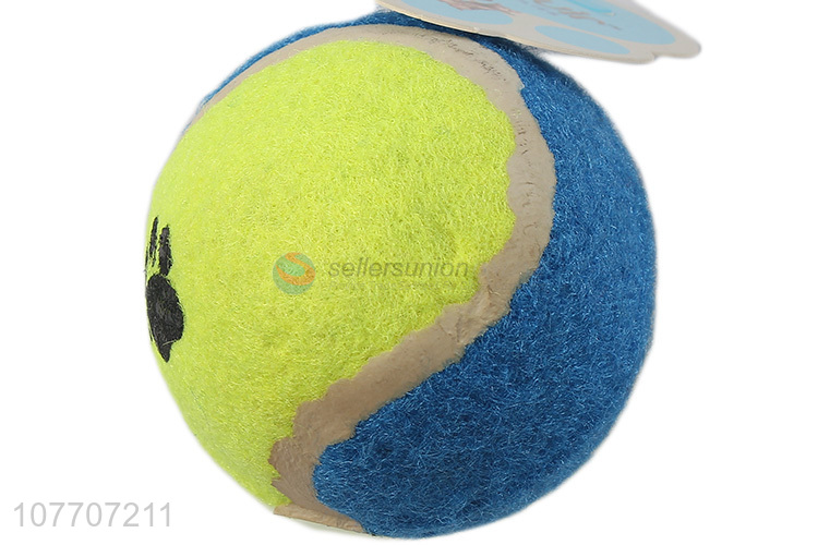 Wholesale pet toy ball flannel chew toy outdoor pet interactive toy