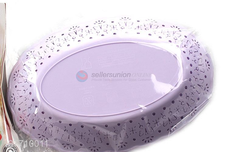 Wholesale Plastic Plate Fruit Plate Round Food Tray